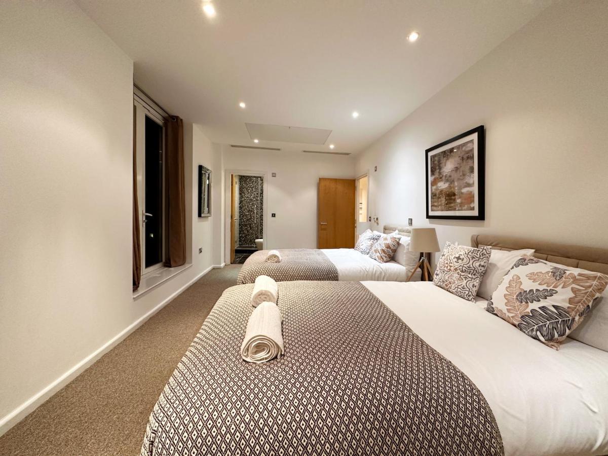 Stylish Apartment In Canary Wharf Londres Exterior foto